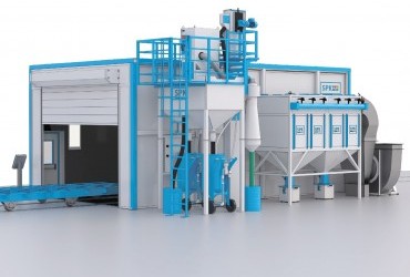 Производство дробеструйных камер для металлоконструкций